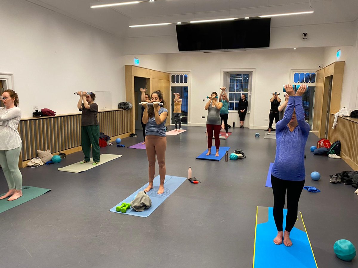 PilatesPlusPhys's tweet image. The lovely Antenatal mums-to-be being put through their paces in the Antenatal Pilates class! 

This physio-led Pilates class takes place at the Old School House in Morningside at 6pm on Thursdays. Welcome at any stage of pregnancy!

#antenatalpilates #edinburgh #edinburghmums