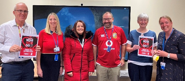 Show Racism the Red Card is the UK’s leading Anti-racism educational charity. We are asking our staff to wear red, so that we can show our support to showing racism the red card. Some of our Corporate Management Team are already showing their support. #BHM2022