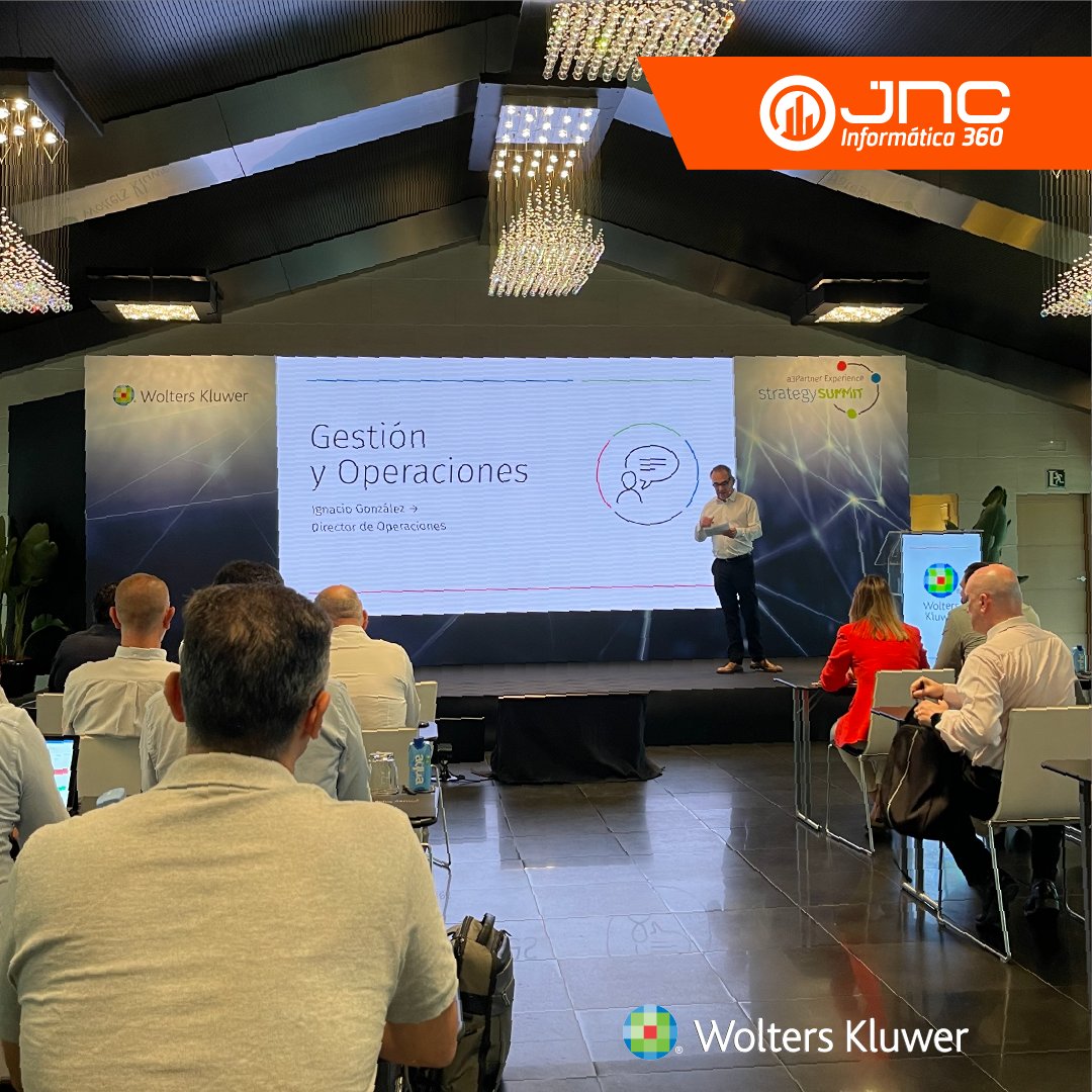 jncsistemas's tweet image. Una vez más presentes en el #strategysummit de @WKa3Software. Esta vez por fin, lo hacemos físicamente en Valencia.

#jnc #a3erp #wke #wolterskluwer