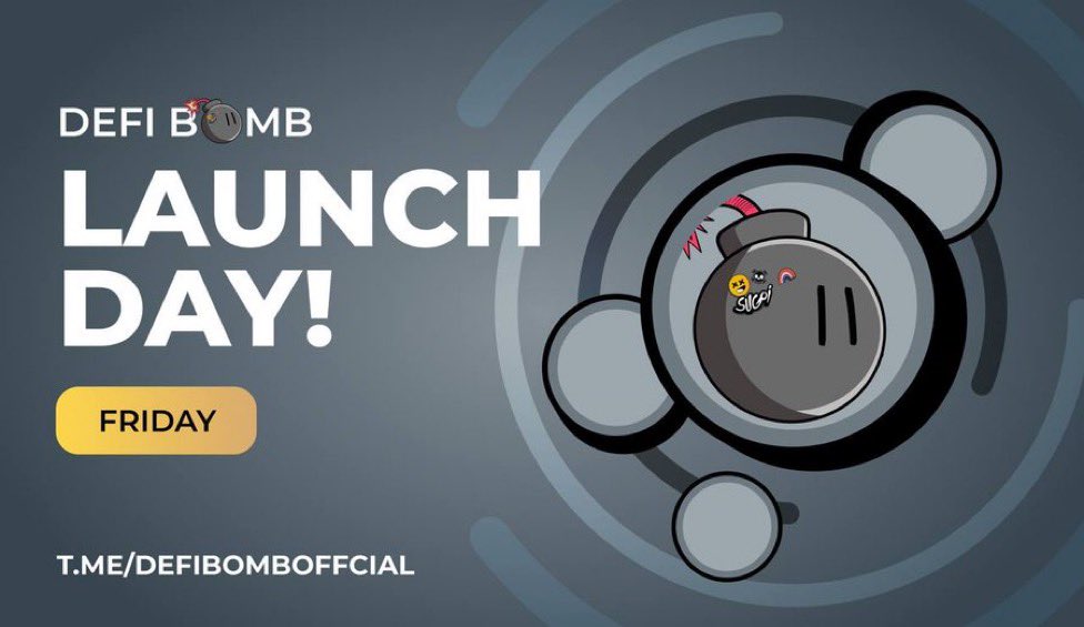 suneel_99's tweet photo. @DeFi_Bomb #DBOMB #DeFi Be ready for big bomb 💣 https://t.co/42od6nHr7z