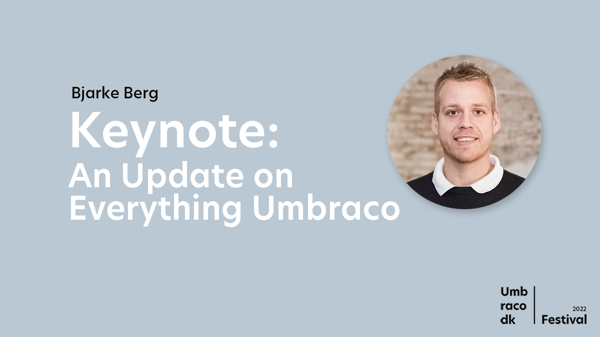 Join <a href="/BjarkeBerg/">Bjarke Berg</a> when he covers the last Umbraco year, provide insights into Umbraco’s latest features and the future direction. And get glimpse into the upcoming Umbraco 11!

Go grab your ticket here: kraftvaerk.com/da/umbraco-dk-…

See you <a href="/Umbdkfest/">Umbraco DK Festival</a> Nov 24, 2022 in Aarhus

#umbraco