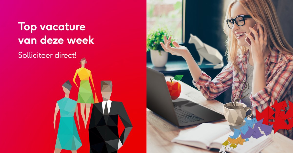 Solliciteer op de top vacature van deze week: Marketing Manager. Bekijk de #vacature hier: okt.to/Zhrz39