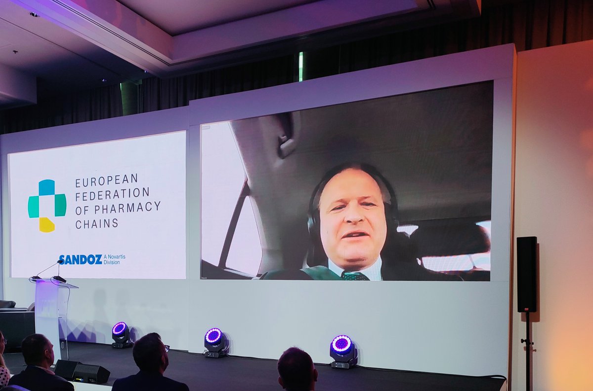 ZPAPharmaNET's tweet photo. 👉Podczas warszawskiego spotkania #EFPC @Milkowski_M zwracał uwagę na konieczność wypracowanie kierunków, w których powinien zmierzać rynek apteczny tak, by wspierać i uzupełniać system ochrony zdrowia‼️
@MZ_GOV_PL #opiekafarmaceutyczna https://t.co/63UPauEpDC