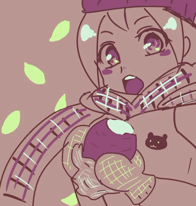 #スマホと指で絵は描ける今はアイパッヨメインに移行しましたが、今でもたまにあいふょんで描きます〜今見ると結構頑張ってた絵あるなあ… 