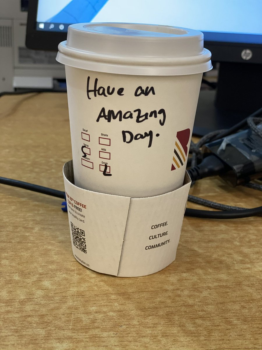 <a href="/OsmanArabey/">Osman Yasin</a> I missed <a href="/beydancoffee/">BEYDAN</a> and the good wishes they used to write ✍️ on my cup!