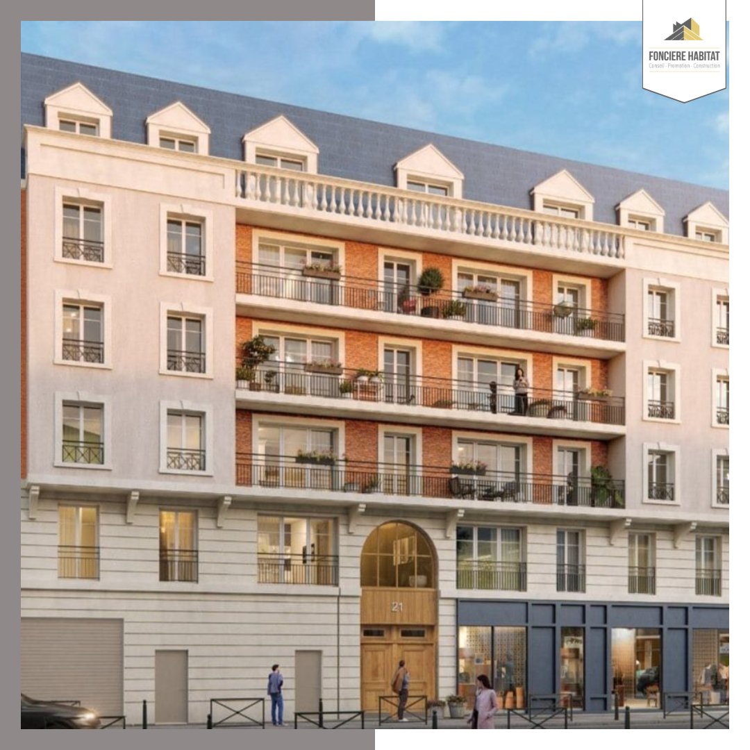 FonciereH's tweet photo. Devenez #propriétaire d’un appartement prestigieux, au cœur de la @villedeputeaux, dans cette future résidence, la VILLA HAUSSMAN !🤩

🌟Avec une livraison prévue pour 2024, cette résidence accueillera une trentaine d’appartements de haut standing.

#immobilier #vefa #puteaux https://t.co/QzOZFeKTsb