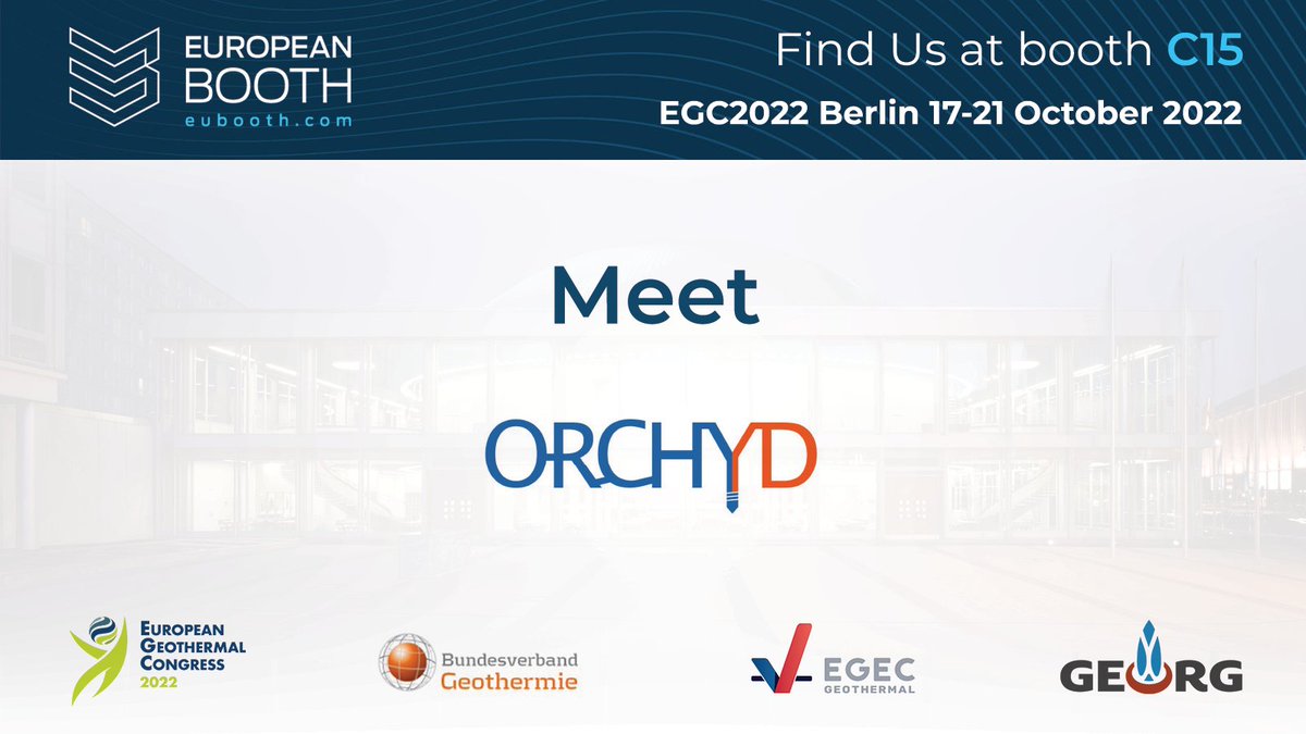 European Geothermal Research & Innovation Booth tweet media