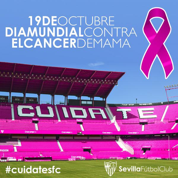 #diamundialcontraelcancerdemama 
#DicenQueNuncaSeRinde
#SevillaFC♥️