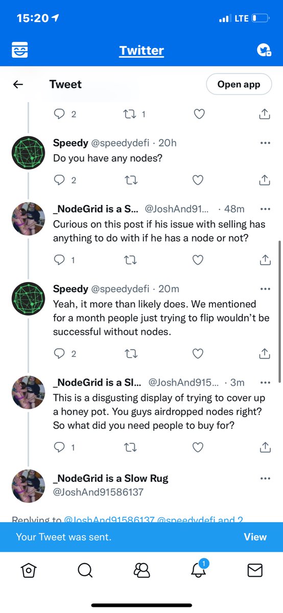 plebistotle's tweet image. @speedydefi 
How did ur #nodegrid project end up for you? So when things don’t go good for a project let’s say..and call it like 25,000usd was invested collectively..and since you couldn’t “sell”…where does that money end up going? Let me know @speedydefi (asking for a friend)