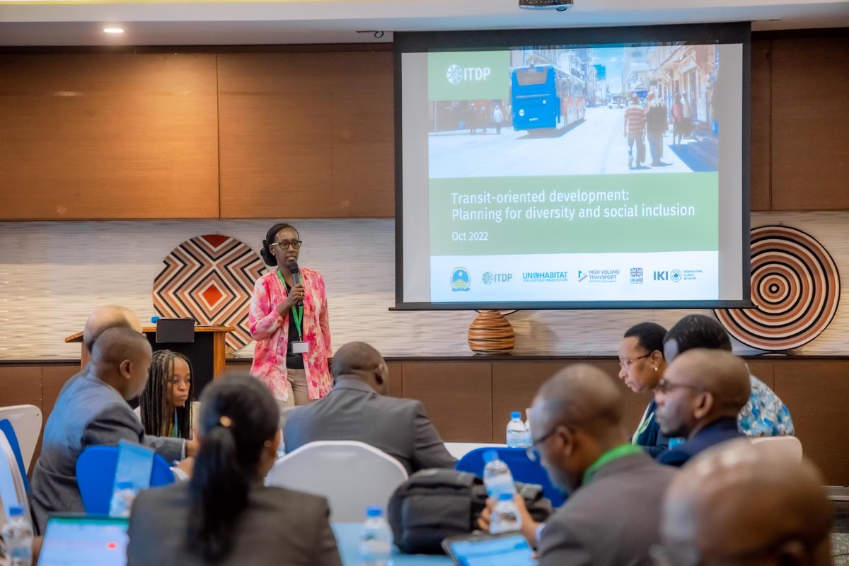 ITDPAfrica's tweet photo. Opening remarks from @UNHABITAT our implementing partners.

"Planning for sustainability includes encouraging more compact cities and mixed-land use as a way to increase accessibility and sometimes even reducing the need for transportation." https://t.co/cnM0zF3dSh