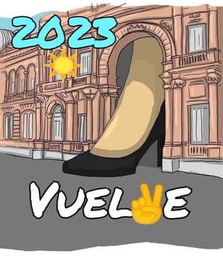 Mariapilar1397's tweet photo. Si en 2023 votas a Cristina dale retuit y nos seguimos! 🇦🇷 https://t.co/55I9MXV7IL