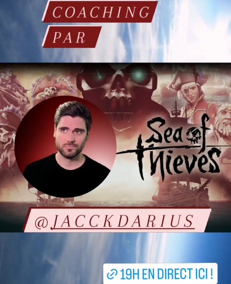 Mimal____'s tweet photo. Encore une dinguerie aujourd'hui !
On rejoins le plus grand Escroc du #twitch #game ! 19H en #Live
@jacckdarius va tenter de changer le marin d'eau douce que je suis en pirate sanguinaire ๐ดโโ ๏ธ๐ฆ๐
https://t.co/c1Gwus2qbf
#SeaOfThieves #CoachingQuestion #TwitchStreamers #twitchfr https://t.co/LRFMioStE0