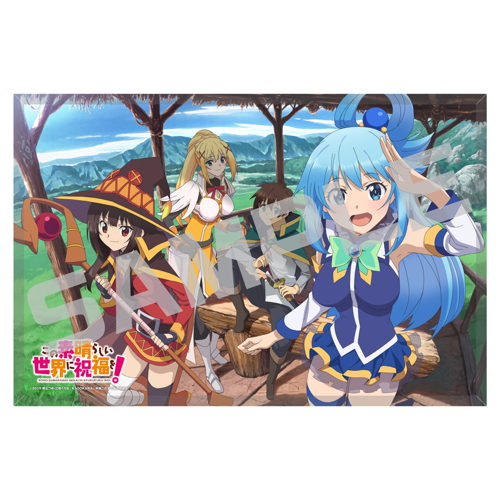 digup_marche's tweet photo. ／
アニメ『#この素晴らしい世界に祝福を！』
アートグッズが各ECサイトでも販売開始🌈
＼

#暁なつめ 原作！シリーズ累計1000万部突破📢🔥
アニメ3期制作決定の「#このすば」が、全28商品のアートグッズになって登場🎉

詳細はこちら❗️
▶️https://t.co/kuVACmszJ0

@konosubaanime https://t.co/8PhBlMesOp