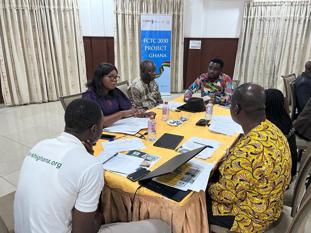 Stakeholder consultations on the draft National Tobacco Control Strategy ongoing at the Mensvic Grand Hotel Participating stakeholders include civil society organizations, #FDAGhana and reps from @mohgovgh @MoF_Ghana @MotiGhana @WHOGhana and @GhanaRevenue