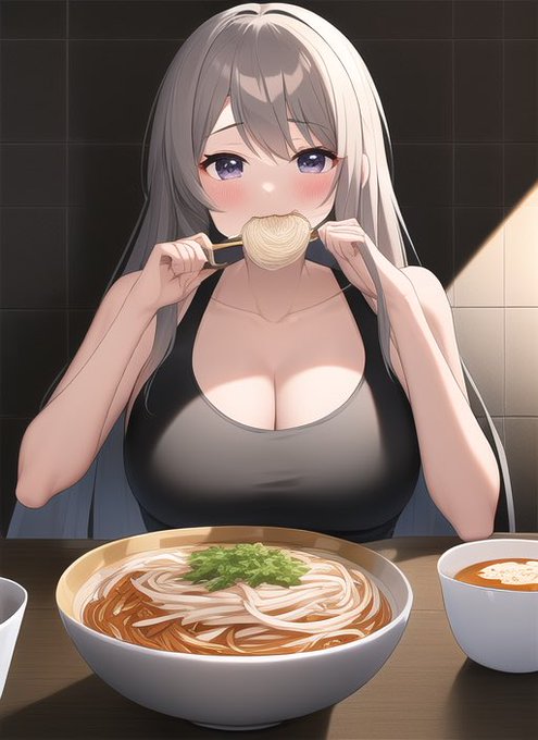 実験に疲れたから流行りに乗ってみた

「蕎麦を食うアイドル」

うどんや蕎麦っぽい気もするけど食べてるのは麺とチャーシュー? 