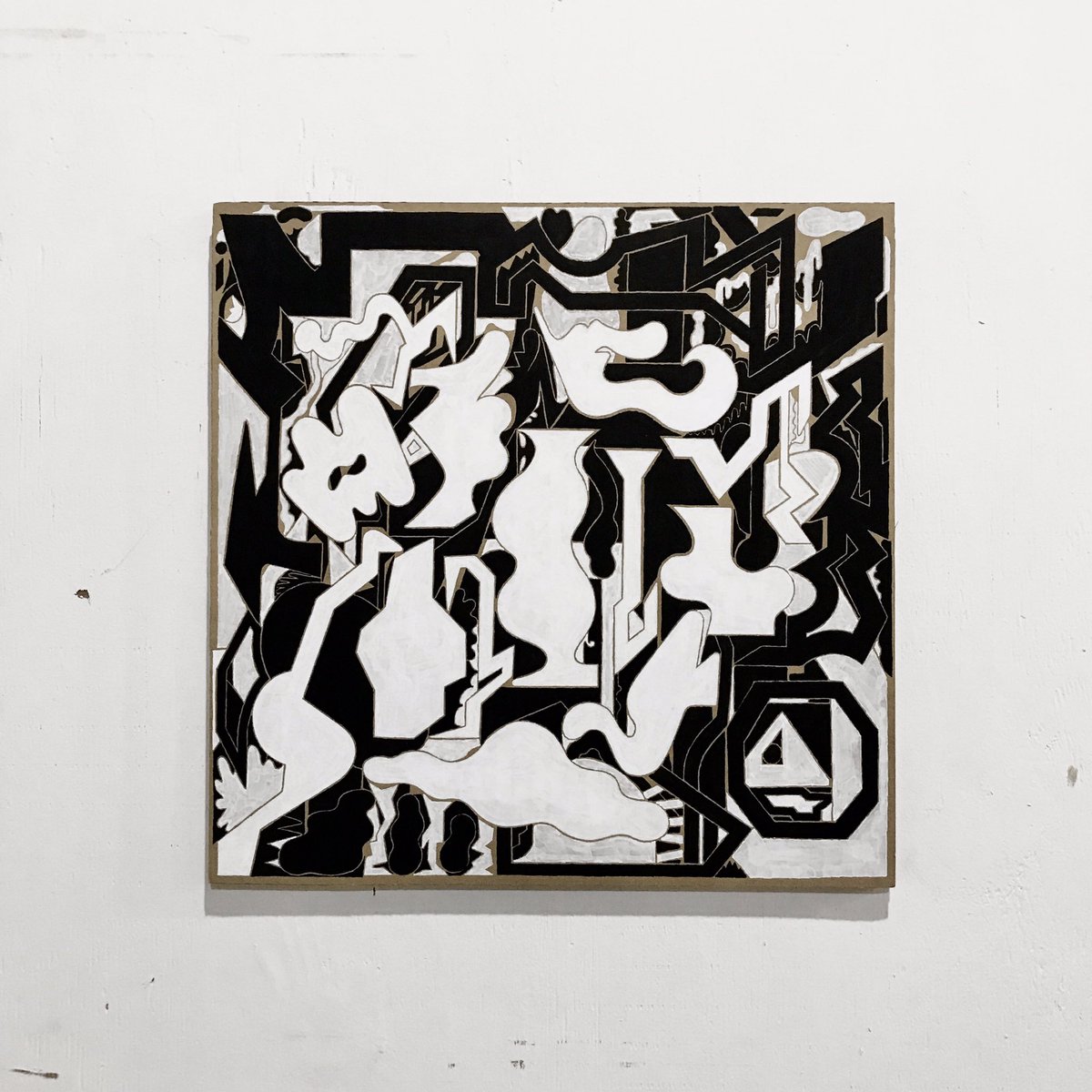 toneshunn's tweet photo. #abstract #abstractartist #abstractdrawing #abstractexpressionism #cardboard #contemporaryartist #abstractgraffiti https://t.co/odv2MKyrpU