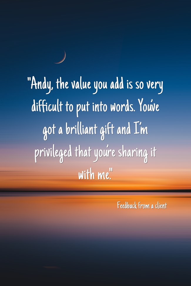 Well, this has made my day. 
Knowing that #coaching makes such positive a difference to others reminds me that I've made good choices. 
Share your gifts and see what happens.