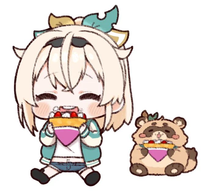 いろはちゃんクレープもぐもぐ情報TSKR
#いろはにも絵を https://t.co/KAGQWRyPP7 