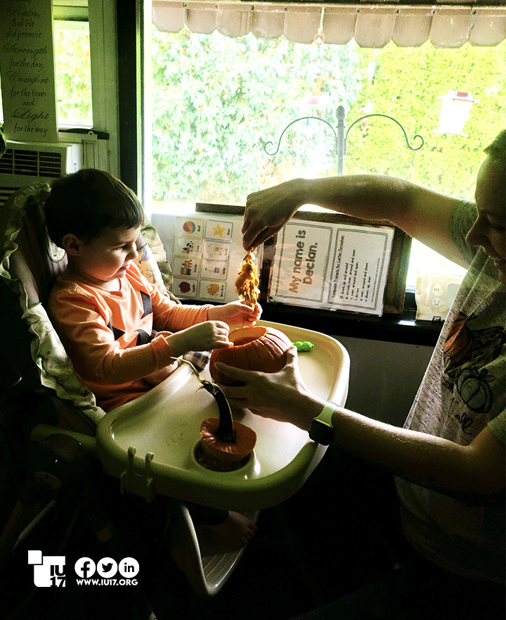 BLaSTIU17's tweet photo. Amanda Beiler, our Certified Occupational Therapy Assistant (COTA/L) brought fall into the home during a recent in-home #OTsession! 🎃 The pumpkin was used as part of the treatment session to facilitate #sensoryexploration. It was a great time!
#pumpkinplay @PADeptofEd @PAIU https://t.co/hHKstZECMB