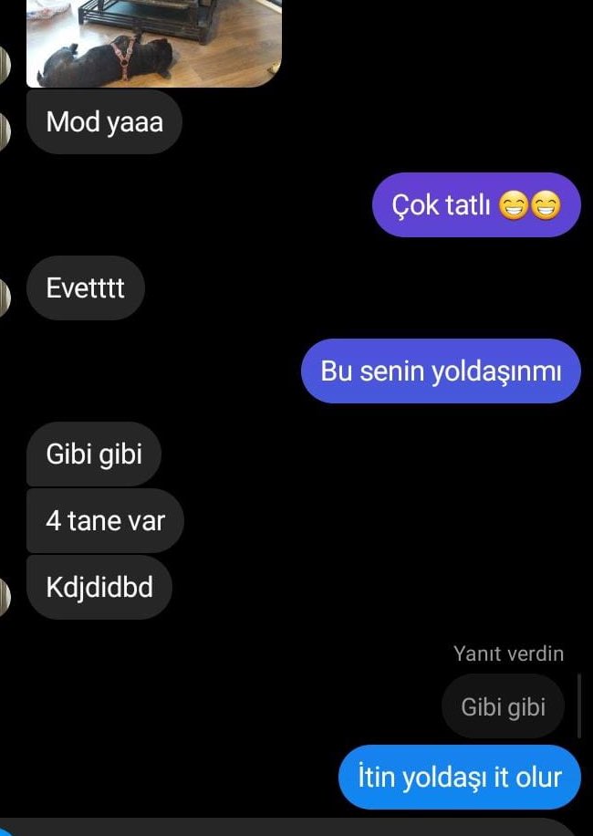 Benim flört becerisi..