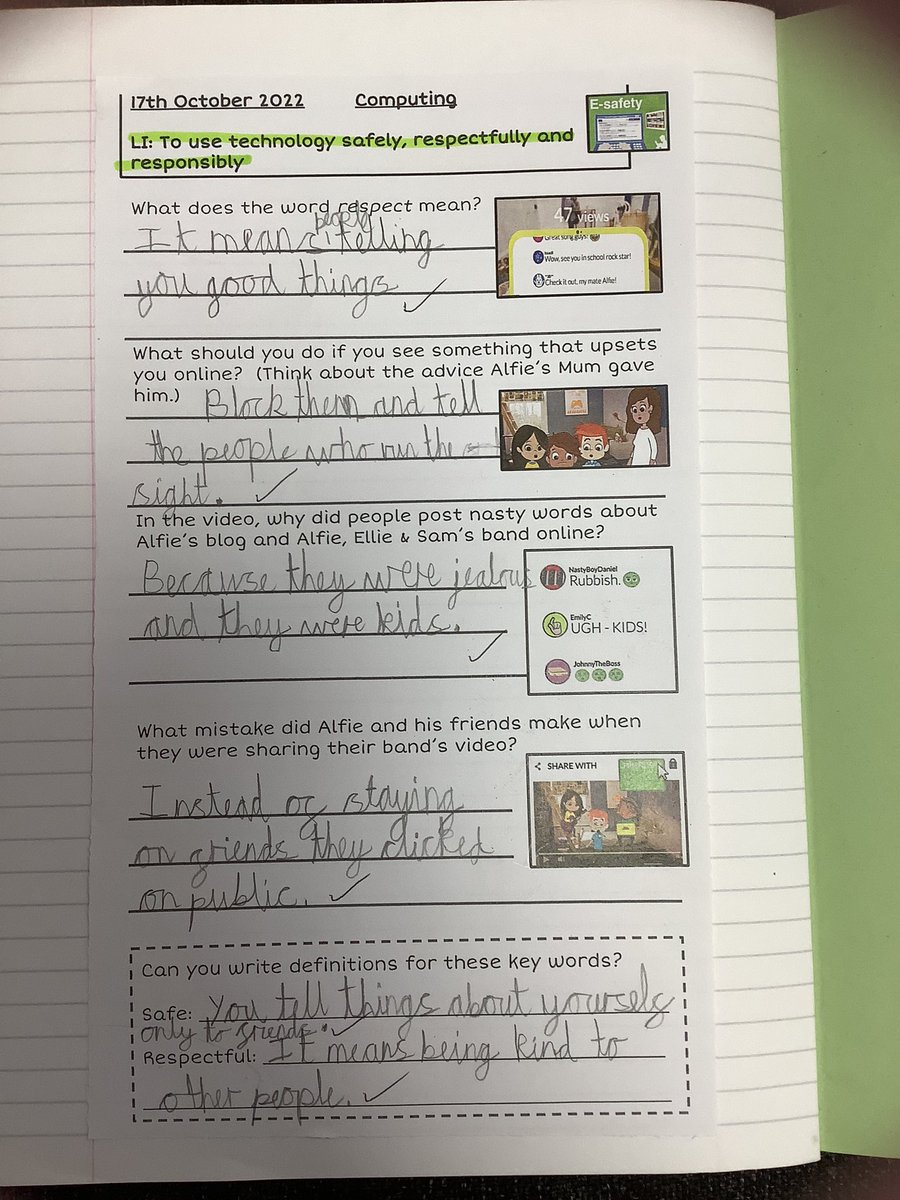 robwilkprimary's tweet photo. Year 3 have been developing their understanding of using technology safely, respectfully & responsibly in Computing. #rwpaY3 #rwpaComputing https://t.co/sgsAhvuexh