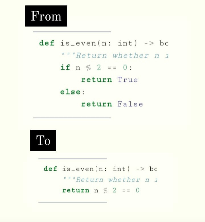 heymusli's tweet image. Simplifying If Statements
#cleancode #refactoringcode
