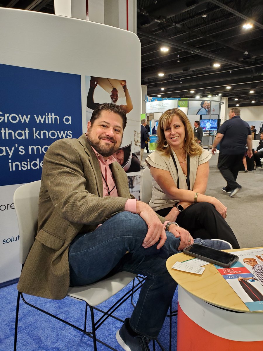 SA_Solvere's tweet photo. LeadingAge in Denver seems to have gone to the dogs! If you still want to connect with Solutions Advisors Group, make a quick visit to booth #1326! https://t.co/TIZgmDi8AH
