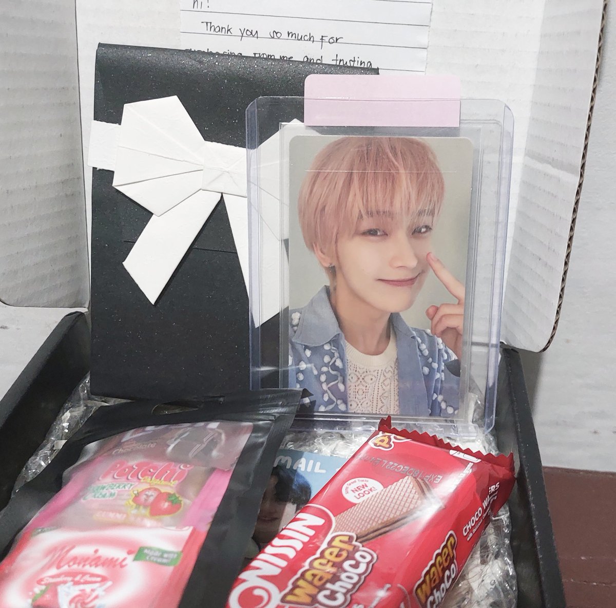 KSNC4RT's tweet photo. . . . @0703KART 💌

— hello, sunoo senkou ums arrived safely from my consol in very good condition. thank you so much for packing it well. one of the prettiest packaging ive recevied so far! till next time stay safe ♡
#from0703KART https://t.co/or3Aco6fbD