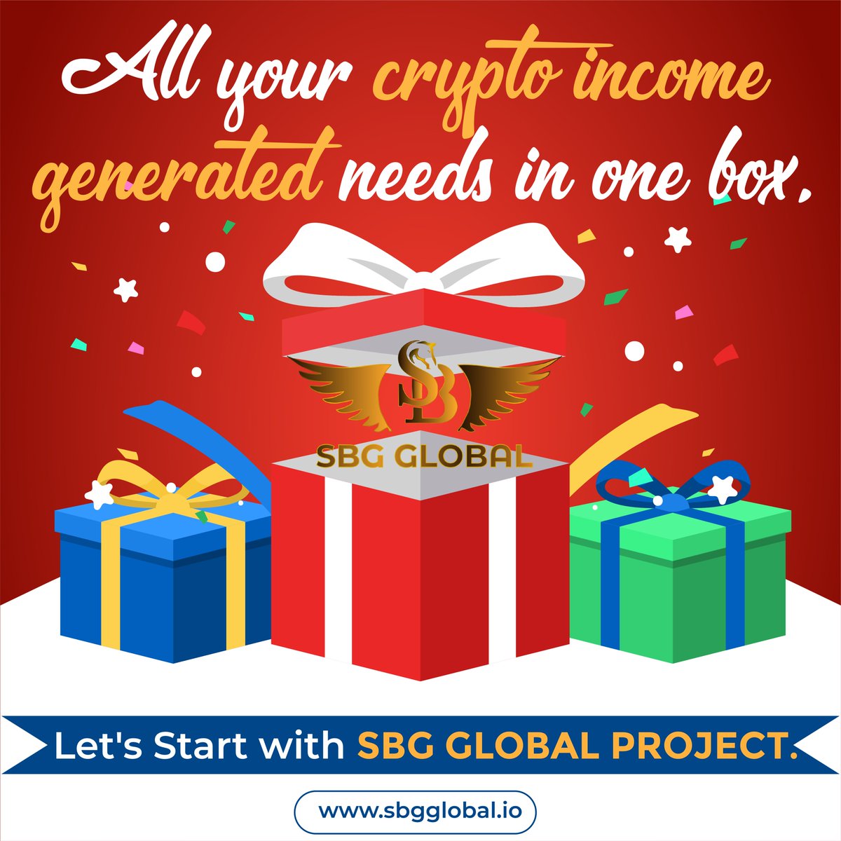 sbg_global's tweet photo. All your crypto income generated needs in one box, Let's Start with SBG Global project. - https://t.co/5FPpQt7nmS
#cryptocurrencynews #cryptocurencytrading #cryptocurrencymarket #investmenttips #investmentopportunity #cryptotokenize #cryptotokens #income https://t.co/fmen4a93cs