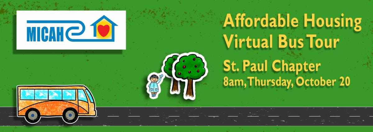 Join the <a href="/MICAHhome/">MICAH</a> Affordable Housing Virtual Bus Tour tomorrow at 8am!

This event (with some very exciting speakers) covers rent stabilization, shelters and homeless policy, provincial house, St. Paul Mosaic, and state/federal actions. 

Register here: us02web.zoom.us/meeting/regist…