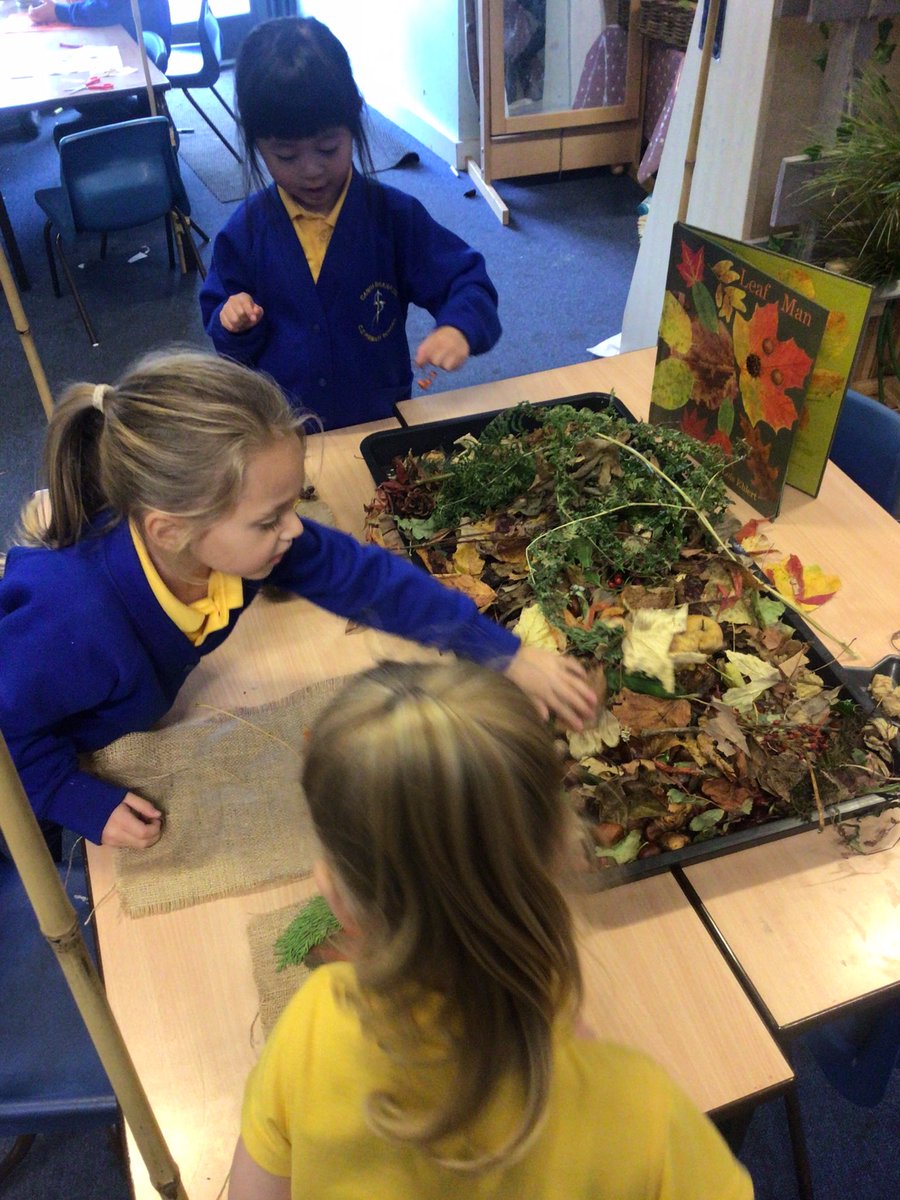 Canon_Reception's tweet photo. We have enjoyed the story Leaf Man by Lois Ehlert πππ we are having lots of fun creating our very own Leaf people out of autumnal loose parts! @Cornerstonesedu #ExploringAutumn #EYFS #artanddesign #artsmark @CanonSharples @LT_Trust https://t.co/jFx7jmuM5D