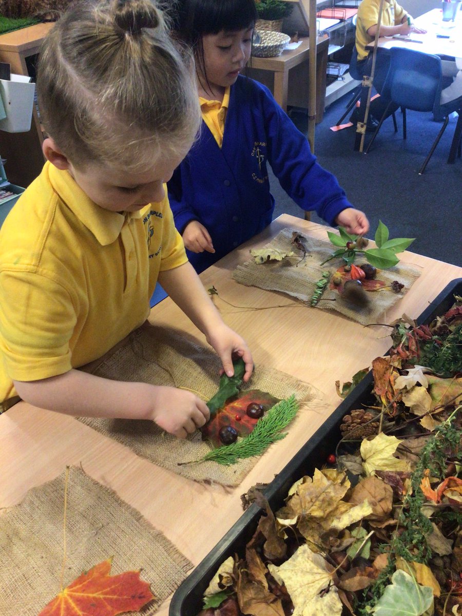 Canon_Reception's tweet photo. We have enjoyed the story Leaf Man by Lois Ehlert πππ we are having lots of fun creating our very own Leaf people out of autumnal loose parts! @Cornerstonesedu #ExploringAutumn #EYFS #artanddesign #artsmark @CanonSharples @LT_Trust https://t.co/jFx7jmuM5D