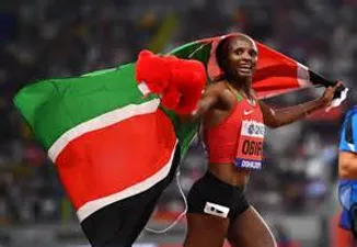 This is a dedicated and true Hero representing African Woman excellence in the world Congratulation @hellen_obiri #MyShujaa #EALA @kdfinfo @KDF_MAJESHI @Nation_Sport @KBonimtetezi @bonifacemwangi @Tuko_co_ke @Dr_Kingori @EliudKipchoge