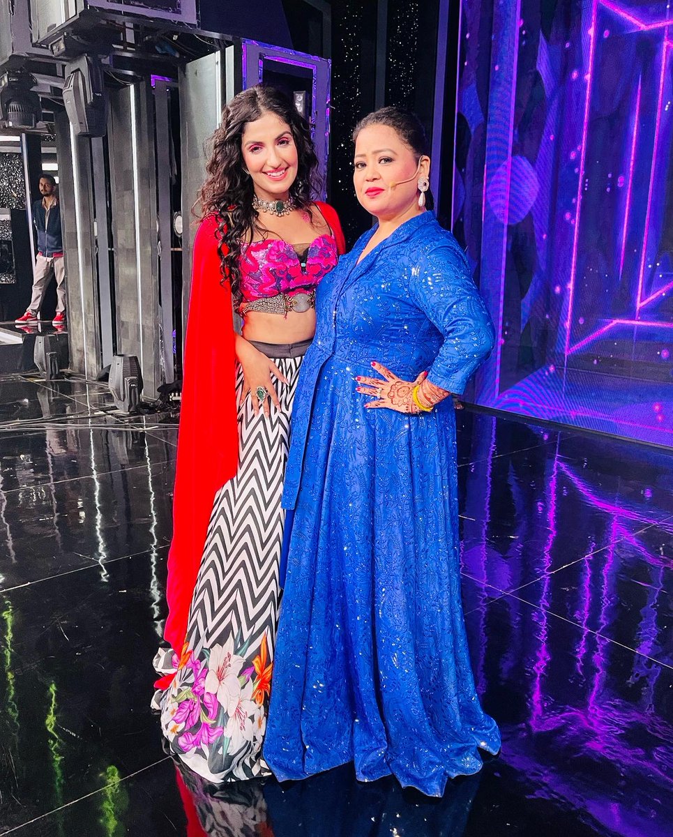 RupaliJagga's tweet photo. With The Cutest And One Of the Most Talented Person I Have Ever Met😘 @bharti_lalli 
#bhartisingh #bhartilaughterqueen #rupalijagga https://t.co/1c6qyn8hq5