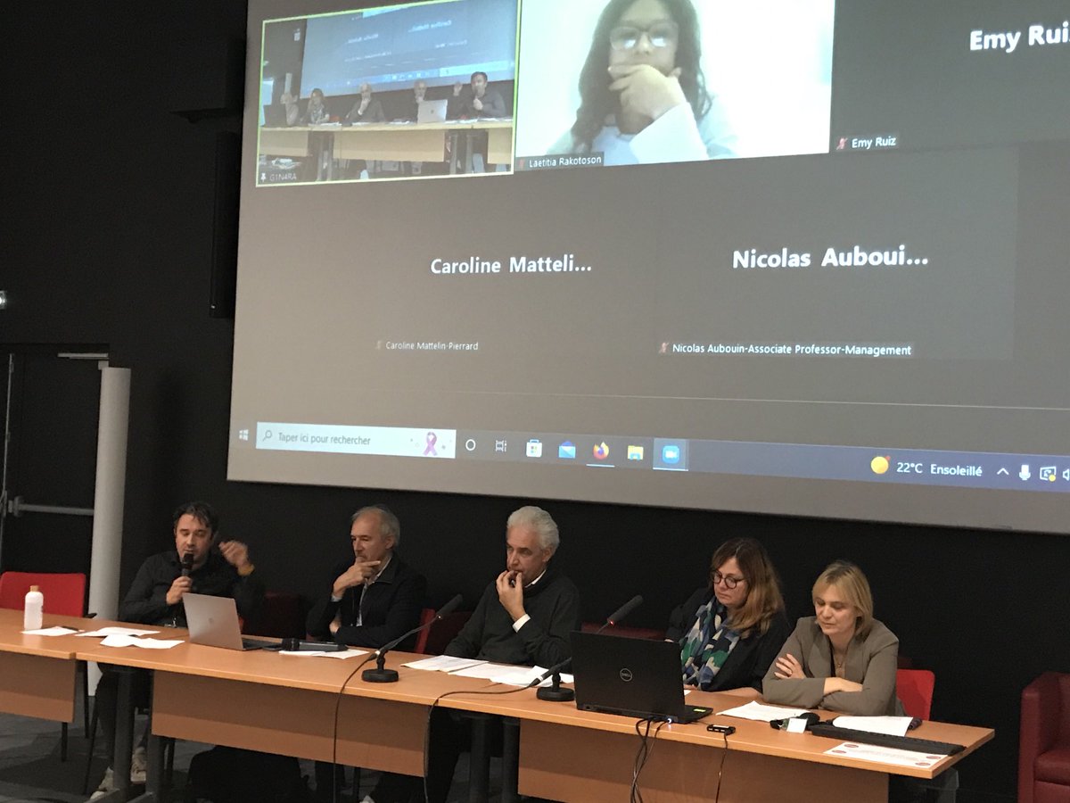 Le GT Innovation de ⁦<a href="/strategieaims/">AIMS</a>⁩ c’est parti ! Deux jours à l’université de Caen d’échanges passionnants ! Une collaboration ⁦<a href="/Team_MLab/">M-Lab</a>⁩ de ⁦<a href="/DrmDauphine/">DRM DAUPHINE</a>⁩  et NIMEC ⁦Caen-Rouen-Le-Havre