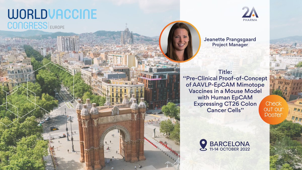 2APharma's tweet photo. We are thrilled to share our poster from the 23rd World Vaccine Congress Europe 👇

https://t.co/Toa4c1QYvg 

#WVCEU #drugdevelopment #vaccines #lifesciences #publichealth #biotech #cancerresearch #health #healthcare https://t.co/KdEPj9RGI3