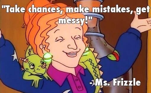 accessfreely's tweet image. We totally agree with Ms. Frizzle! 

When is the last time you took a chance, made a mistake and turned it into a learning opportunity, or made a mess?! 

#learncreateshare