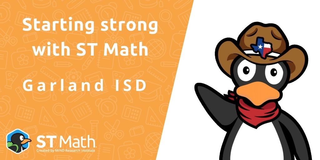 CONGRATS on your strong start <a href="/gisdnews/">Garland ISD</a>🐧🎉💪 #stmathtx #STMathChampions