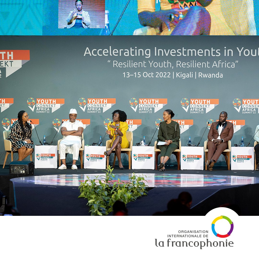 L’OIF a participé au 5e Sommet YouthConnekt Africa qui s’est tenu du 13 au 15 octobre 2022 à Kigali, #Rwanda🇷🇼, sur un panel intitulé « Réimaginer les industries culturelles et créatives et l’économie du sport de l’Afrique ». 👉🏽 ow.ly/MrIy50Lfhj6
