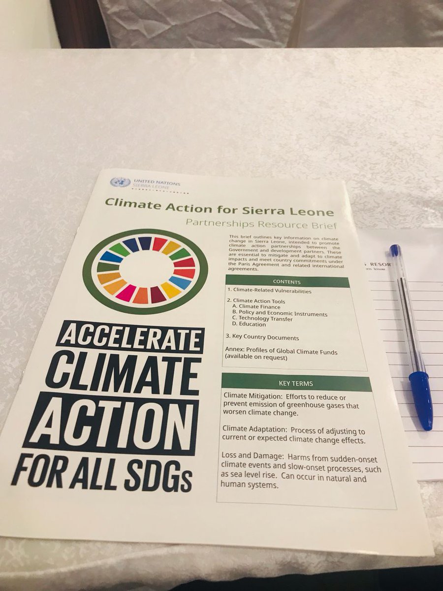 Shout Climate Change Africa (SCCA) was part of the High-level climate action dialogue, organised by the British High Commission Freetown, European Union, and United Nations in Sierra Leone in partnership with Government of Sierra Leone. The dialogue was a huge success.