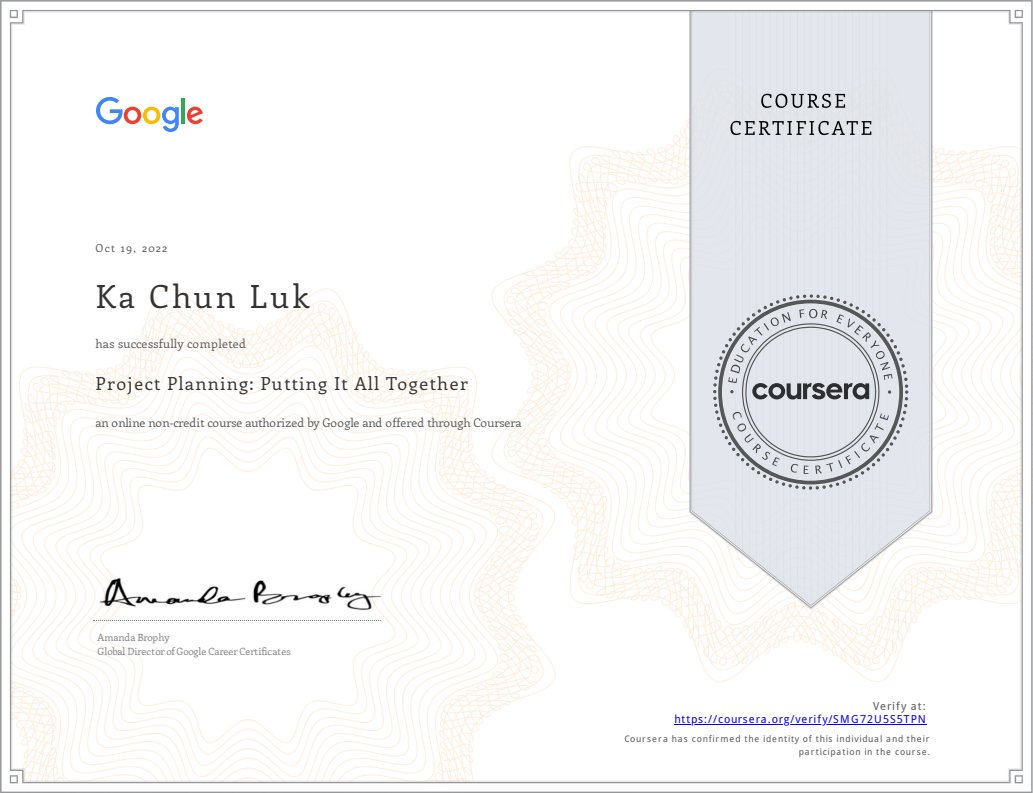 kcpeterluk's tweet image. 3 courses down, 3 more to go! #GoogleProjectManagement on #Coursera

Keep learning! Keep growing! 💪