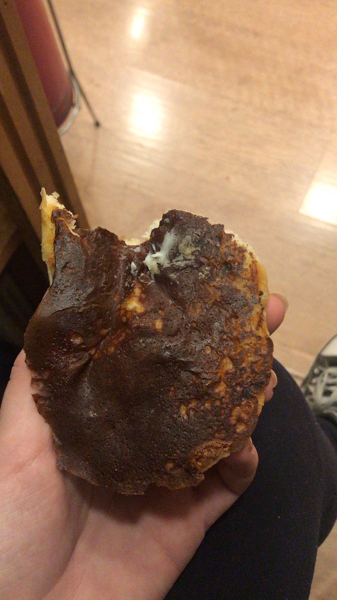 Queimou só um pouco