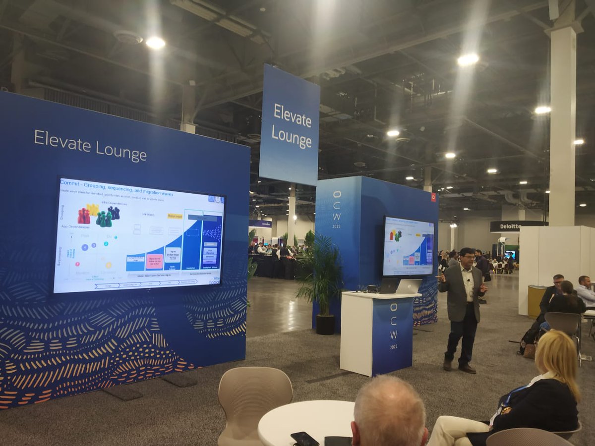 InfosysEvents's tweet photo. A insightful session by Mettu Rao on Go Green &amp; Sustainable Cloud at Oracle #CloudWorld and how Infosys helped an enterprise move to Oracle Clean Cloud with 25% savings in cost and reduced carbon emissions. #InfyAtOCW22 https://t.co/Ddv0VC10Cg