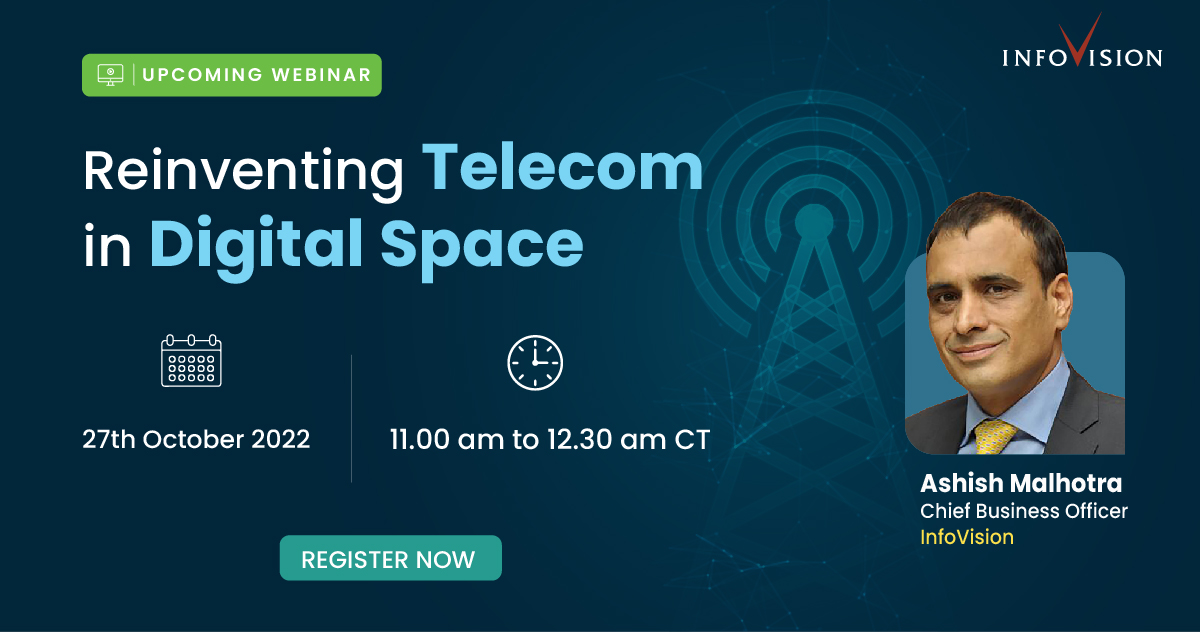 infovision_inc's tweet photo. Plug into this interesting panel discussion with Ashish Malhotra, Infovision’s Chief Business officer as he moderates the session on how digitization is transforming the telecom sector.

Register now for insights
https://t.co/MuSuuFapeH

#infovisioninc #acceleratedigital https://t.co/5MQgdxBIHB