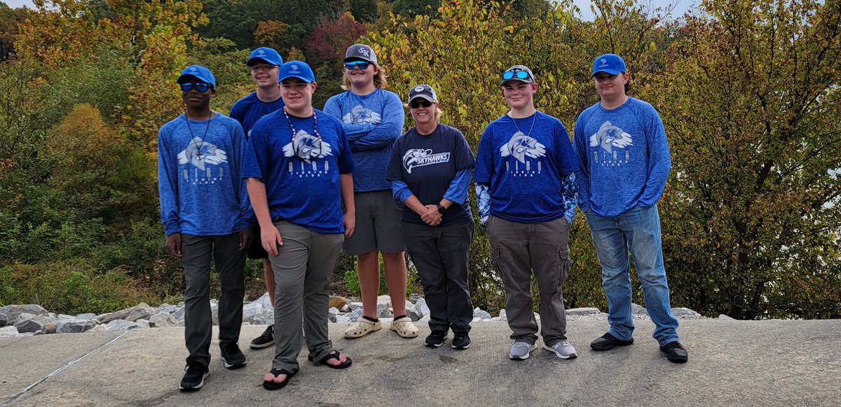 LCBFishing's tweet photo. The L. C. Bird H. S. Fishing Team had a great weekend at our Kerr Lake Bassmaster Tournament!  All team members weighed in fish for points in the series.  Senior Ethan Davis weighed in 4 fish!  Nothing beats seeing our students succeeding and experiencing this new adventure. https://t.co/XB65mpc6CN