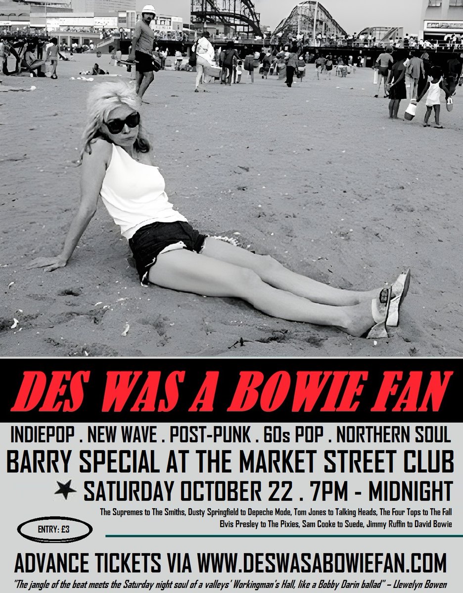 This Saturday night's club down by the seaside in #Barry, home of the log flume and Barry Town United

facebook.com/events/4486170…

<a href="/BarryTownUnited/">Barry Town United 🏆</a> <a href="/StandUpForBarry/">Stand Up For Barryhausen</a>