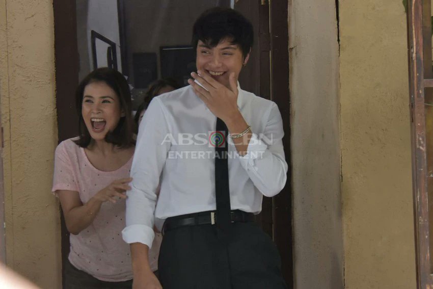 moonlaytning's tweet photo. 2 Good 2 Be True: “Barangay Sikap” Behind-The-Scenes photos (7/9) https://t.co/hhEBpNH5zF