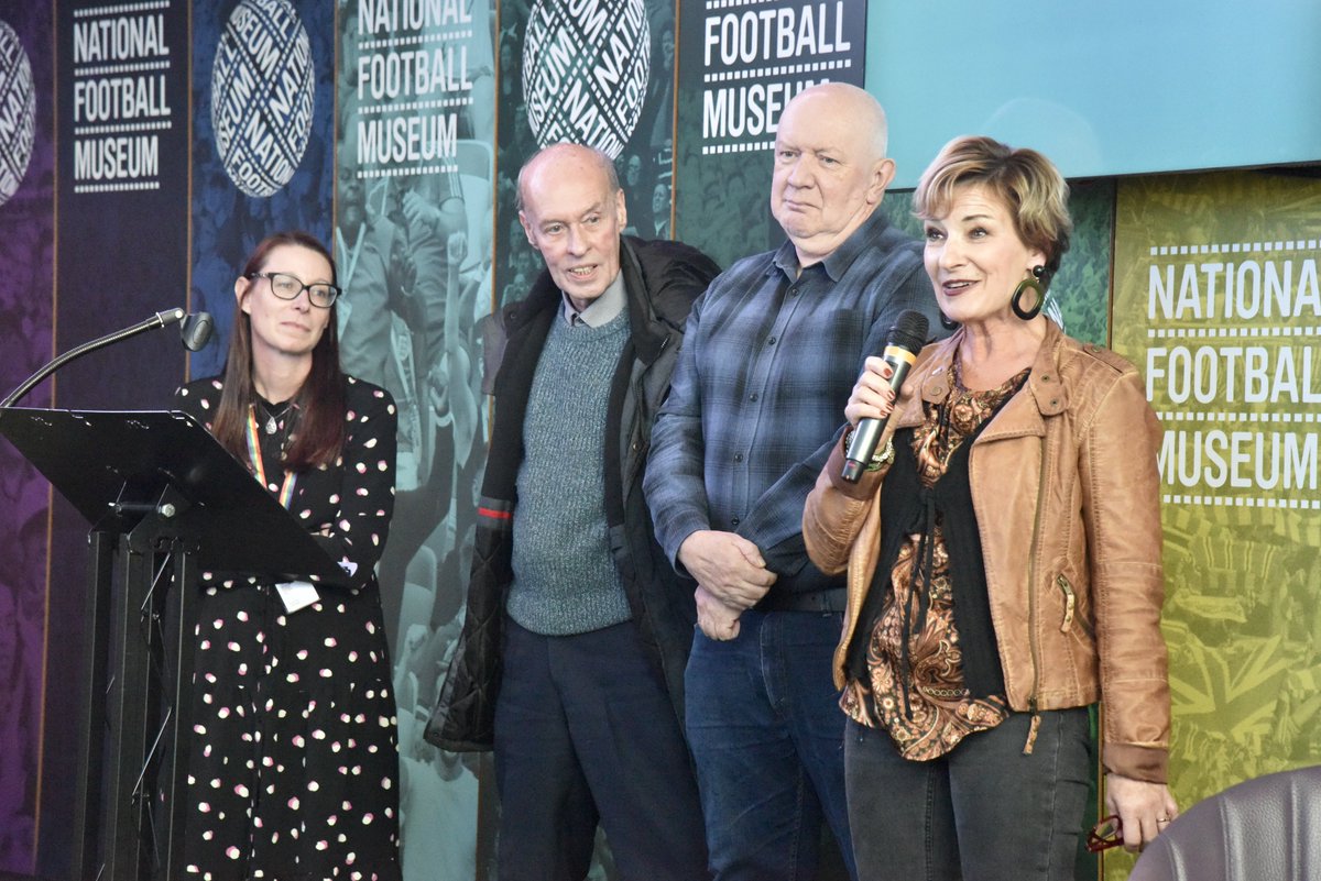 Brilliant to host the @Lostfootballs x <a href="/SportsMemNet/">Sporting Memories</a> book launch this afternoon!

Our regular Sporting Memories group were asked to share their experiences, very proud! 

Learn more about our group here: nationalfootballmuseum.com/schools-groups…