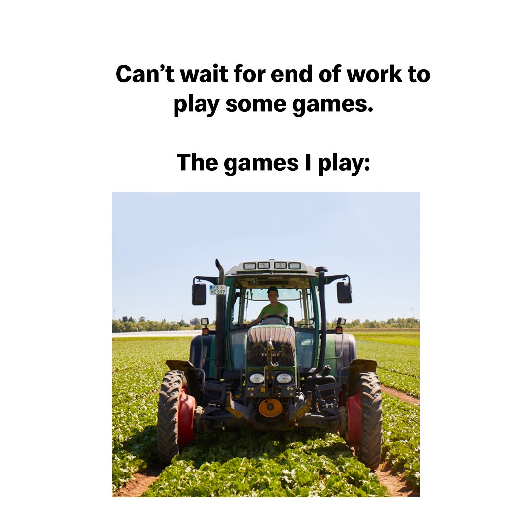 McDonaldsDENews's tweet photo. My potato fields are calling
🧑🌾 BRB 🚜🥔
#midweekmeme #keepongaming https://t.co/YLP6ZZZeLx