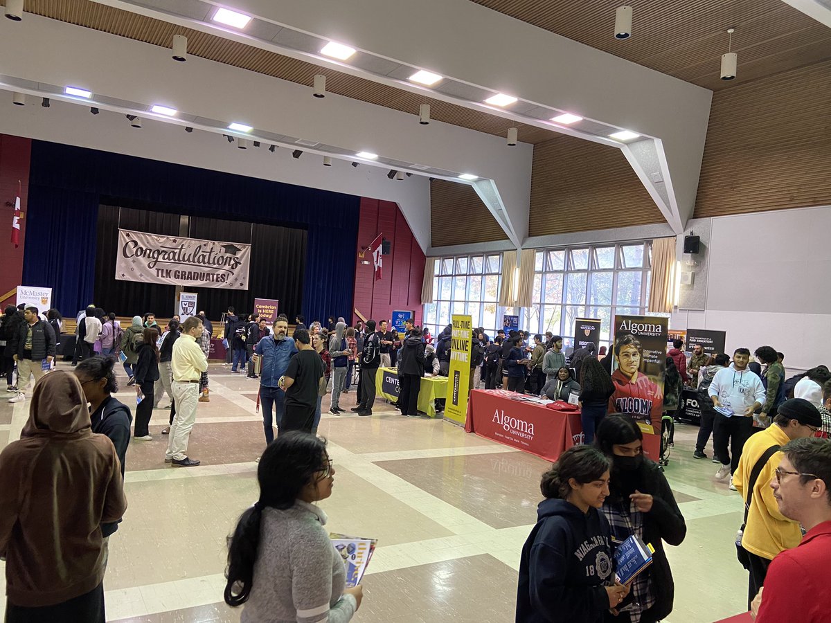 TLKGuidance's tweet image. Thank you to all of the Post Secondary Institutions that came out to the @TLKLife Post Secondary Fair!